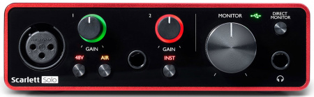 Студийный комплект Focusrite Scarlett Solo Studio 3rd Gen