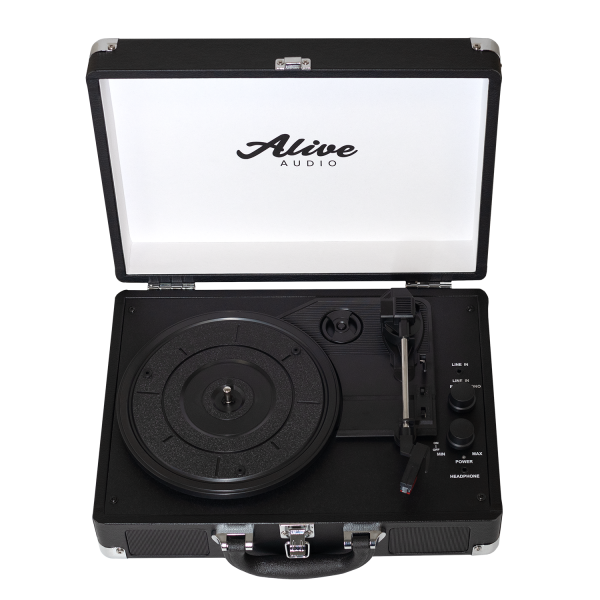Виниловый проигрыватель Alive Audio GLAM GLM-01-NR Noir