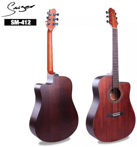 Гитара электроакустическая Smiger SM-412-EQ