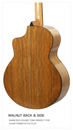 Трансакустическая гитара Smiger GN-30J-TR