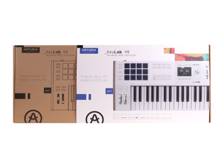 MIDI клавиатура ARTURIA KeyLab MK3 49 WH