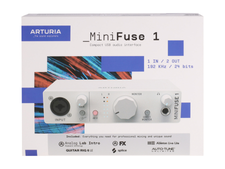 Звуковая карта Arturia MiniFuse 1 White