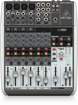 Микшер аналоговый Behringer XENYX Q1204USB