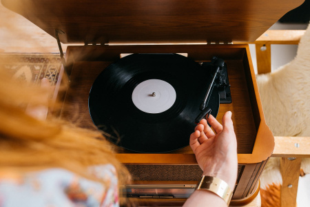 Виниловый проигрыватель Lenco TCD-2500