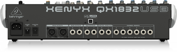 Микшер аналоговый Behringer XENYX QX1832USB