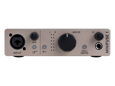 Звуковая карта Arturia MiniFuse 1 Champagne