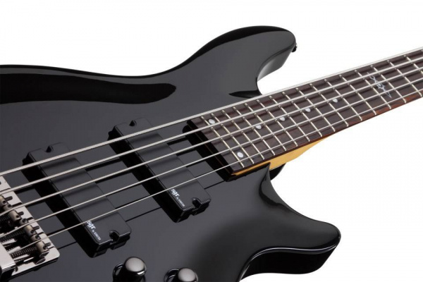 Бас-гитара SCHECTER C-5 SGR BASS BLK