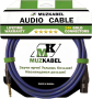 Аудио кабель MUZKABEL BXSMK5N - 1 метр, XLR (папа) - JACK (стерео)