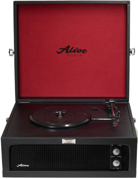 Виниловый проигрыватель Alive Audio TRAVELS TRV-07-MN Midnight