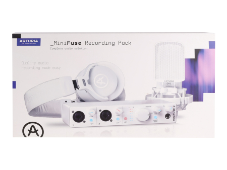 Студийный комплект Arturia MiniFuse Recording Pack White