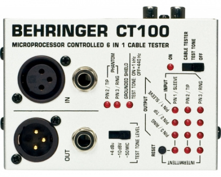 Кабельный тестер BEHRINGER CT-100