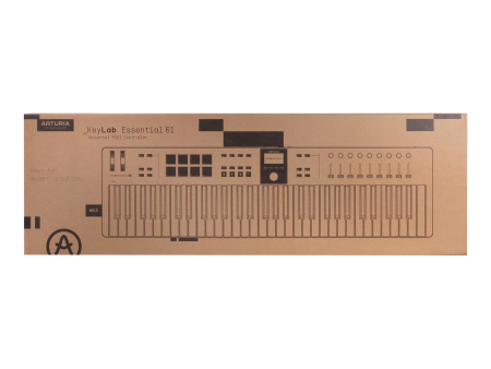 MIDI клавиатура ARTURIA KeyLab Essential MK3 61 BK