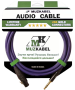 Аудио кабель MUZKABEL BSJMK5S - 1,5 метра, XLR (мама) - JACK (стерео)