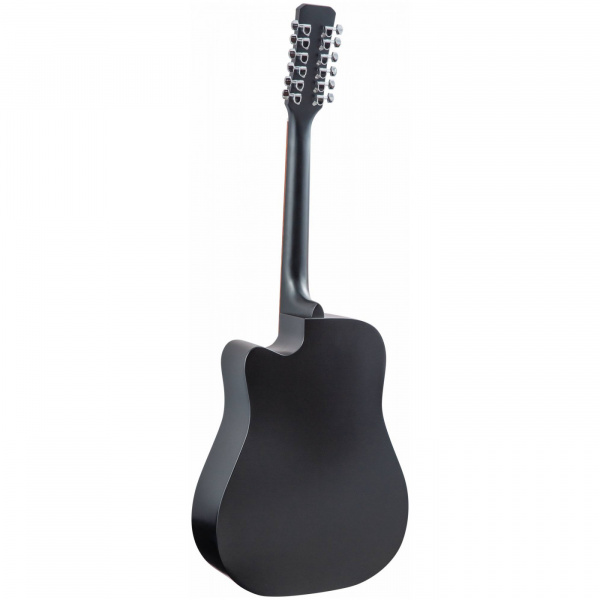 Гитара электроакустическая JET JDEC-255/12 BKS